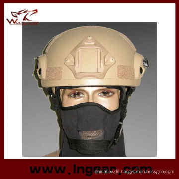 Mich 2001 Ach Militärhelm mit Nvg Mount & Seite Rail Action Version Paintball Helm